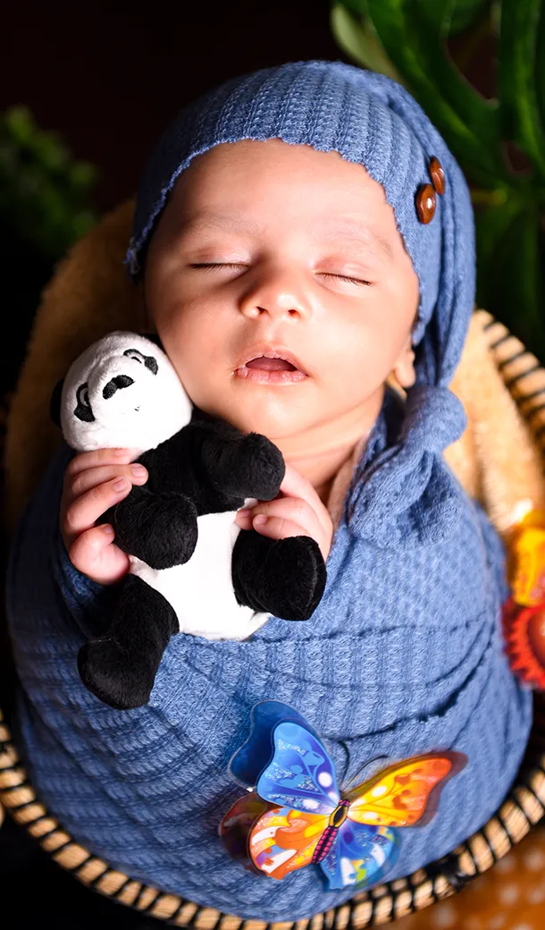 Jungle Theme Baby Shoot - Ashoka Photography